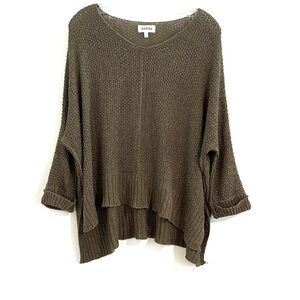 ADORA Size F Women's Dark Green Knit Sweater